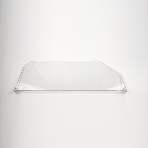 Separador plástico transparente para productos