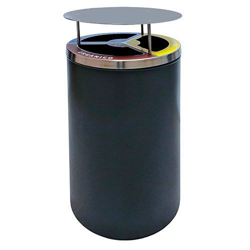 Papelera de Reciclaje para Exteriores 150L