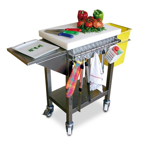Tajo barbacoa inox con polietileno