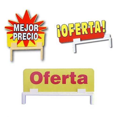Gorros promocionales para portaprecios