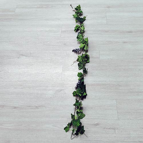 Guirnalda de Parra Decorativa con Uvas