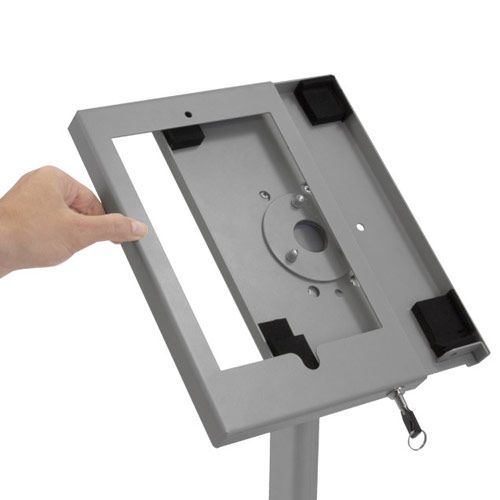 Soporte tablet con carcasa detalle