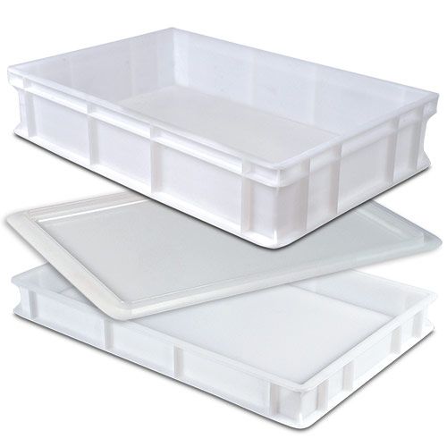 Cajas alimentarias apilables