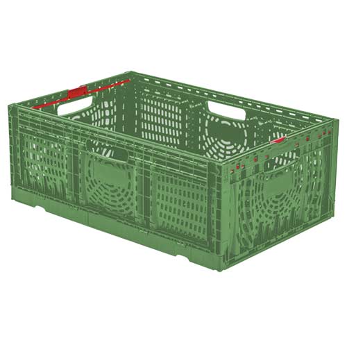 Cesta plegable alimentaria &ndash; M&aacute;xima capacidad, m&iacute;nimo espacio cuando no se usa