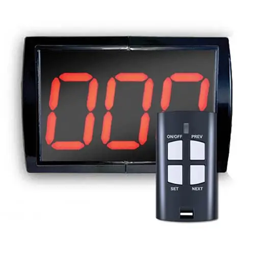 Turnos tres d&iacute;gitos con mando DT-85 master