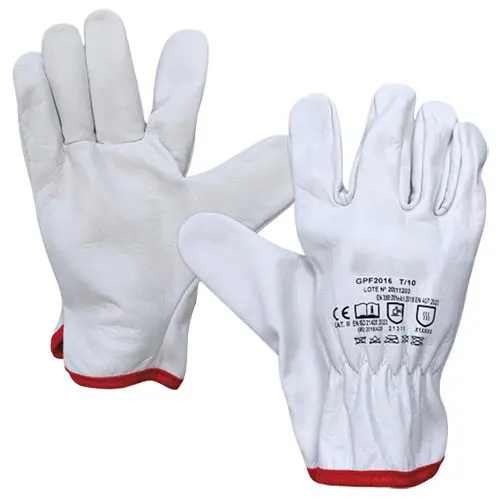 Guantes de piel industriales
