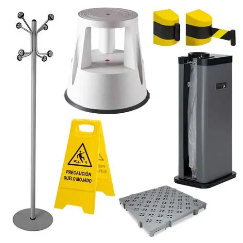 Varios productos equipamiento comercial