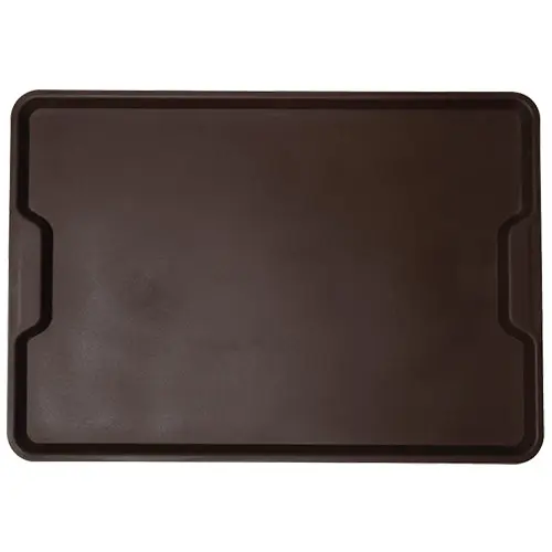 Bandeja profesional de autoservicio formato Euronorm con asas ergonómicas.